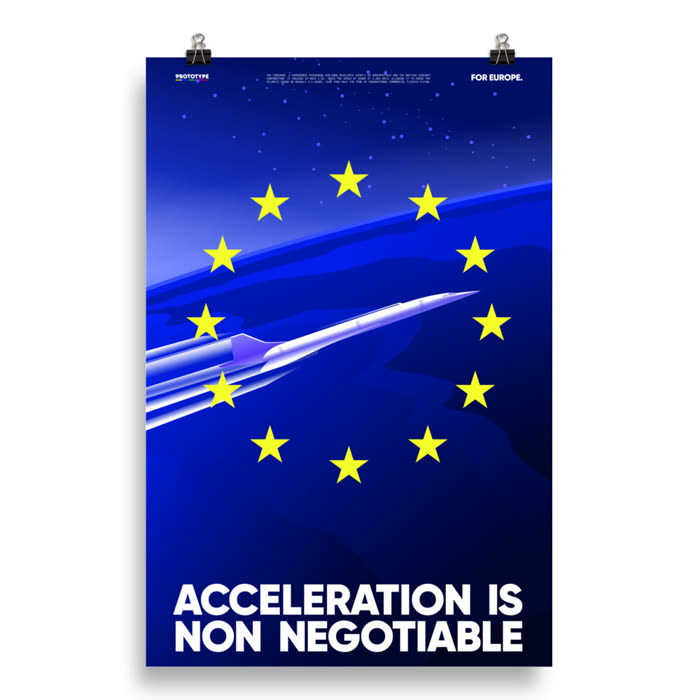 Poster “Acceleration B”